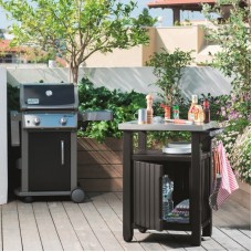 KETER. Dulap pentru terasa graphite Unity, 105L..